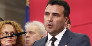 Φωτογραφία: AP/ Boris Grdanoski