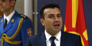 Ο Ζόραν Ζάεφ (Φωτογραφία: AP/ Darko Vojinovic)