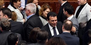 Εφτασε στο ΥΠΕΞ από τα Σκόπια η Συμφωνία των Πρεσπών /Φωτογραφία: Εurokinissi