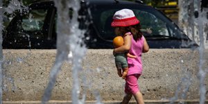 ζέστη στην Αθήνα/Φωτογραφία: Eurokinissi