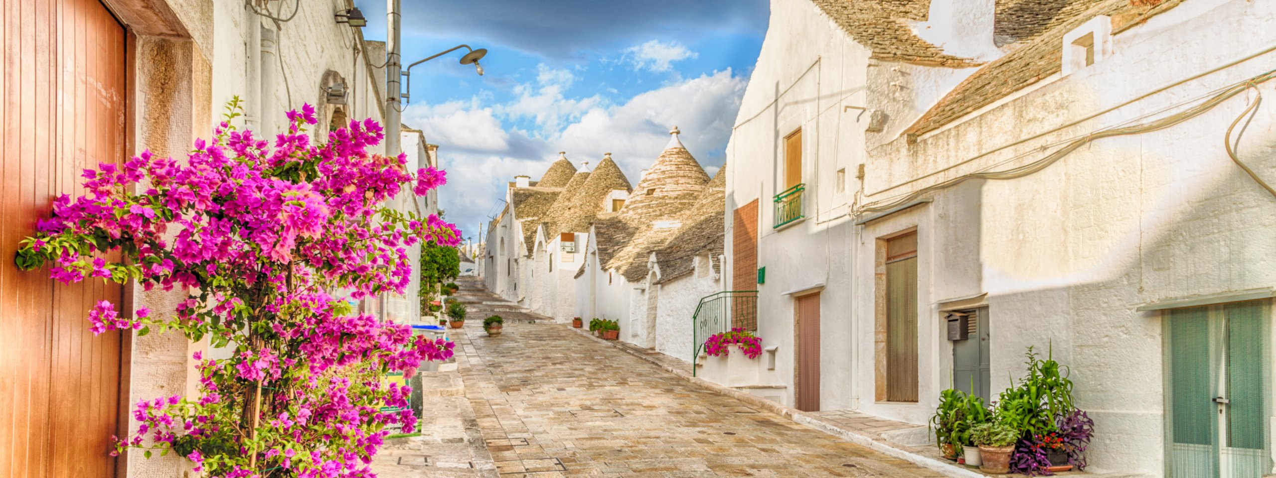 Alberobello στην Απουλία της Ιταλίας