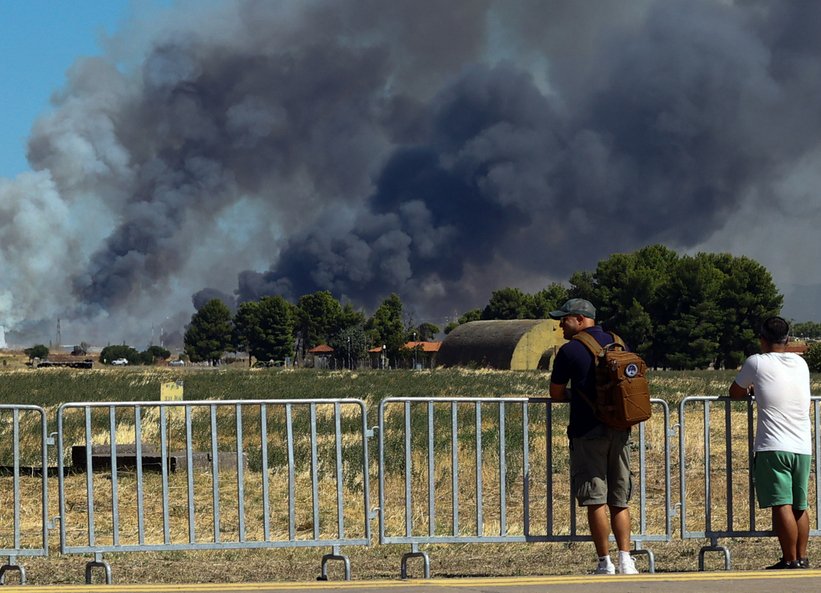Νέα βίντεο-ντοκουμέντα από την τραγωδία στην Τανάγρα -Η στιγμή που το Phantom φλέγεται πριν τη συντριβή