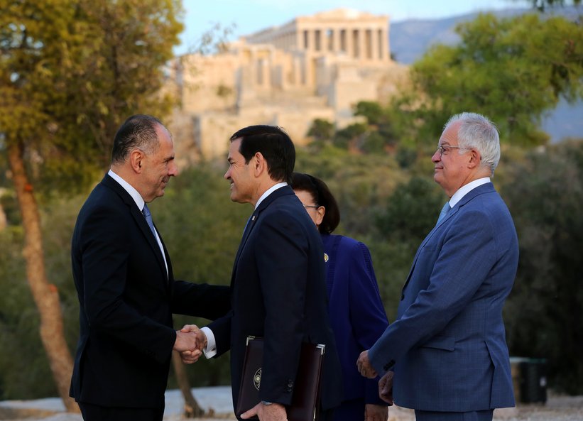 Οι δύο μέρες στην Αθήνα, η παράκαμψη της Τουρκίας, η 45λεπτη συνάντηση με Γεραπετρίτη -Πώς διαβάζει το ΥΠΕΞ την επίσκεψη Ρούμπιο, τα μηνύματα που έστειλε