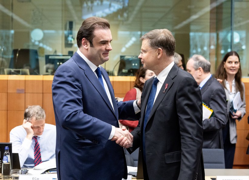 Εurogroup-Πιερρακάκης: Να προστατέψουμε τους πολίτες από το ενεργειακό σοκ -Ντομπρόβσκις: Θα εξετάσουμε πιο διεξοδικά το αίτημα για δημοσιονομική ευελιξία