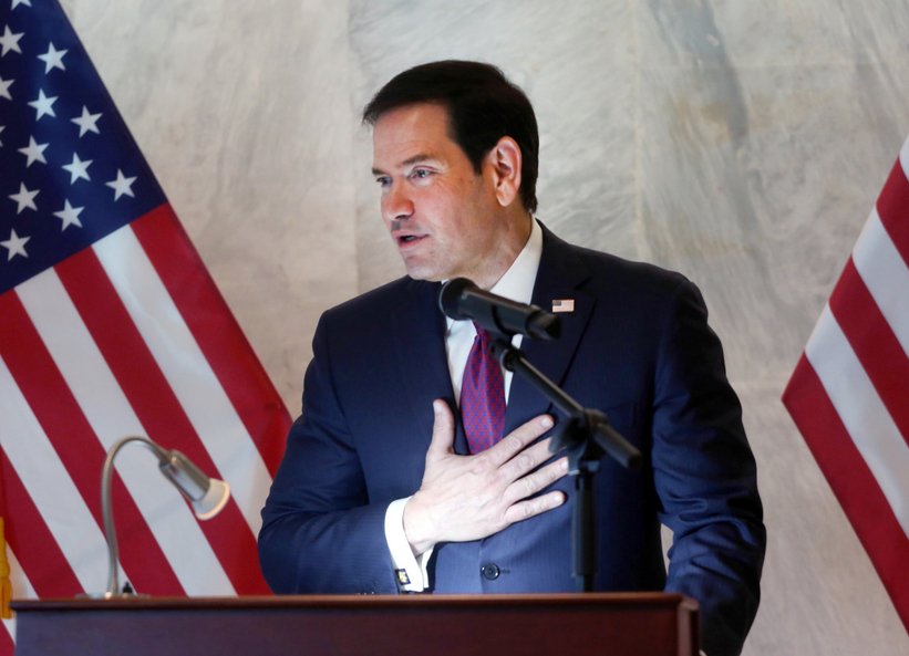Live η ομιλία του Μάρκο Ρούμπιο στην Πνύκα