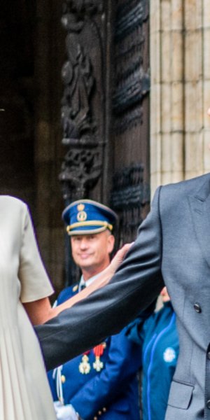 πριγκίπισσα Λάουρα του Βελγίου με νυφικό 