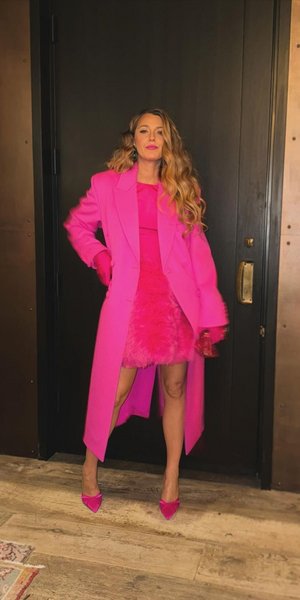 η Μπλέικ Λάιβλι στο σπίτι της