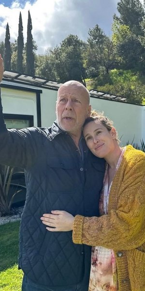 Ο Μπρους Γουίλις με την κόρη του Ράμερ