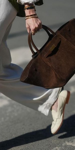 Καφέ τσάντα