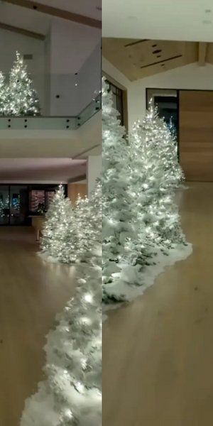 Η χριστουγεννιάτικη διακόσμηση της Κιμ Καρντάσιαν 