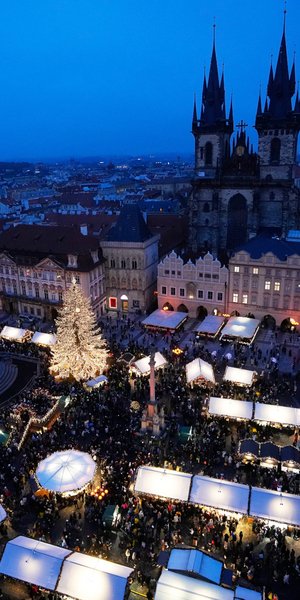 Η χριστουγεννιάτικη αγορά της Πράγας 