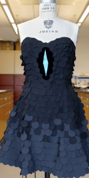 Η ομάδα του Responsive Apparel Design Lab (RAD Lab) στο Cornell, σε συνεργασία με το Cornell Lab of Ornithology, προσπάθησε να μιμηθεί αυτό το φυσικό φαινόμενο σε ύφασμα /  Cornell Lab 