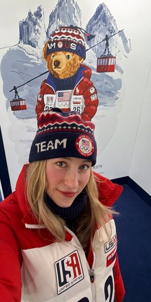 Η Αμερικανίδα αθλήτρια των Χειμερινών Ολυμπιακών Αγώνων Σοφία Κέρκμπι