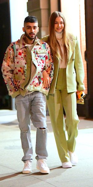 Ζέιν Μάλικ και Τζίτζι Χαντίντ την εποχή που ήταν ζευγάρι