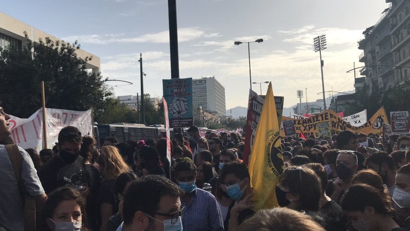 δίκη Χρυσής Αυγής κόσμος