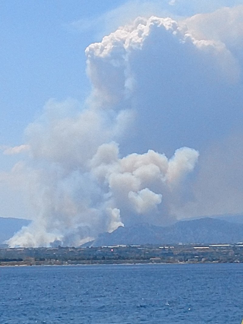 φωτιά Κεχριές Κορινθίας 